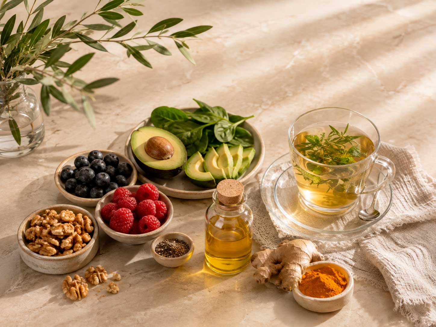 Alimentación consciente y antiinflamatoria