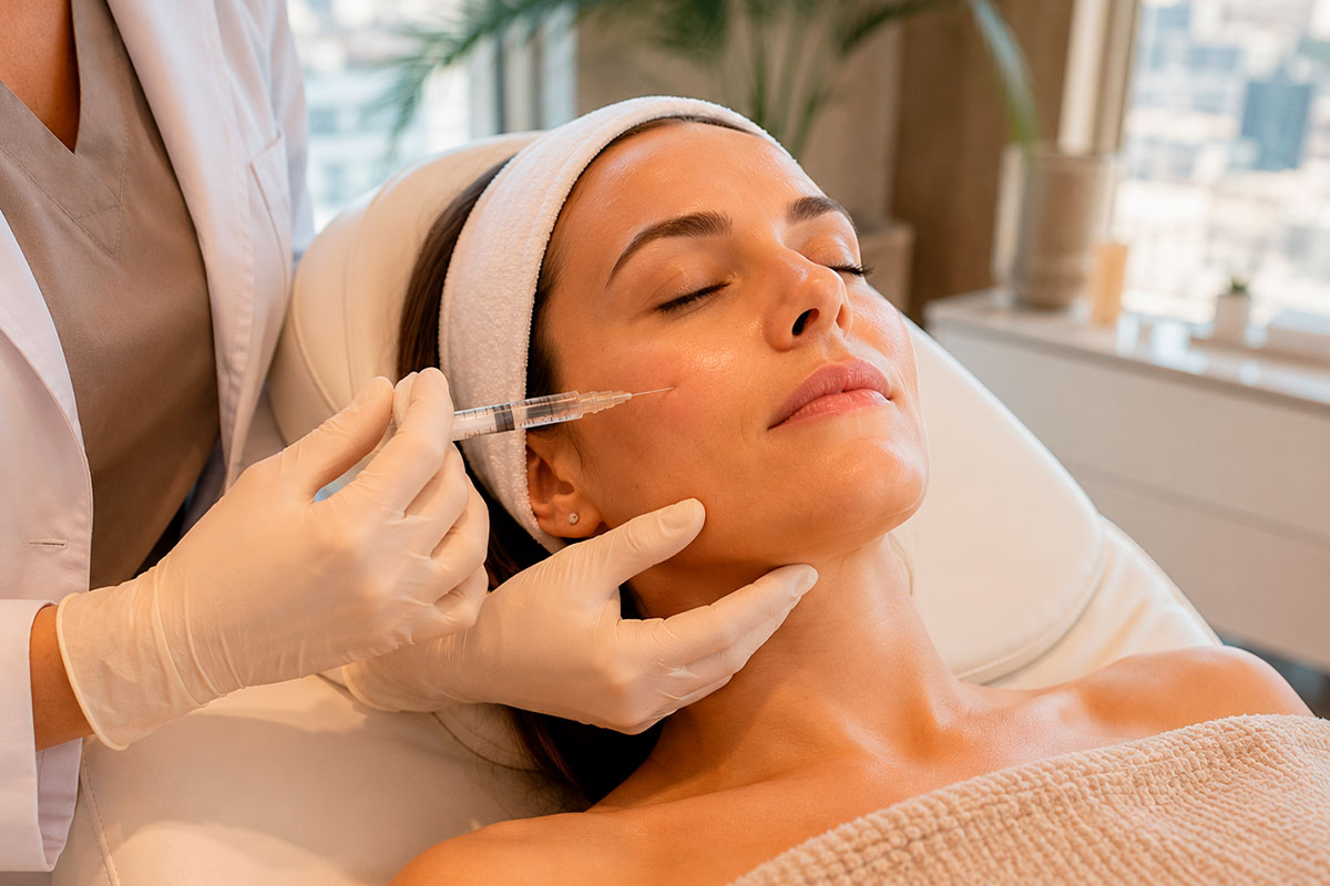 Bioestimulación no inflamatoria facial